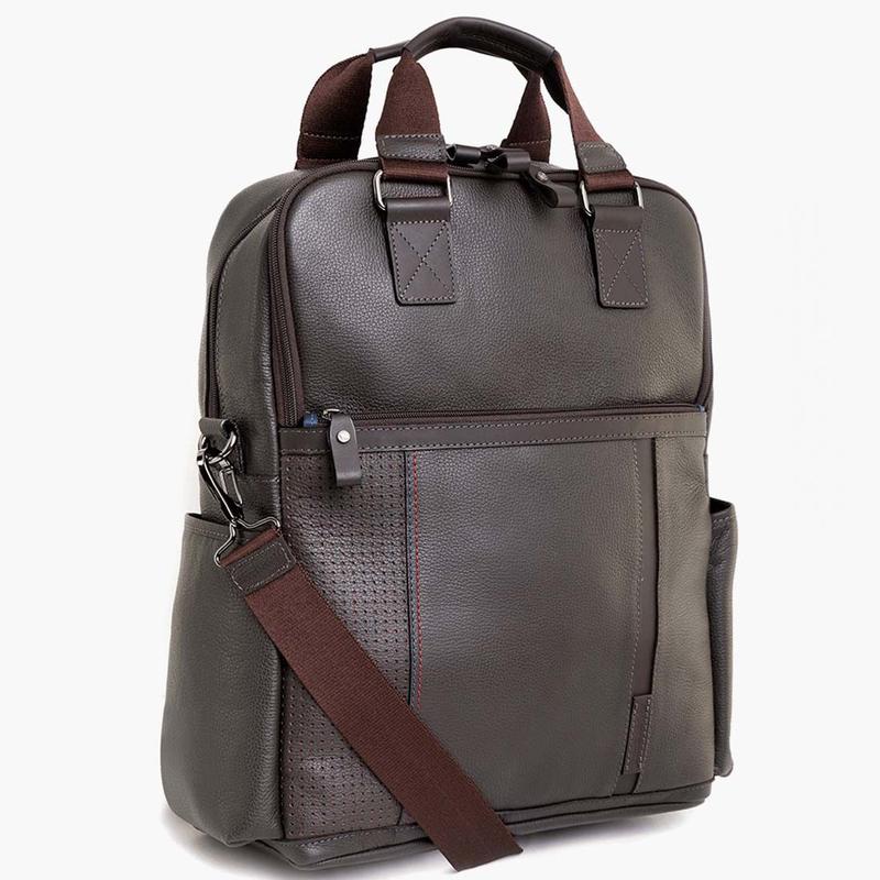 Mochila de Couro para Notebook 15.6 Bennemann London - Bolsas e